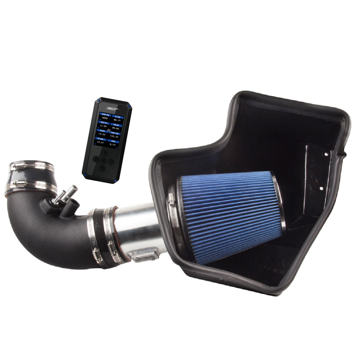 Steeda ProFlow Mustang GT Ultimate Induction Power Pack w/ SCT BDX